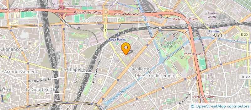 localisation de l'entreprise AGRO FRANCE INTERNATIONAL S.A.S  PARIS