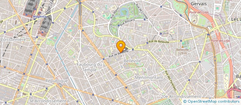 localisation de l'entreprise AGRO INDUSTRIE CULTURE ET ELEVAGE PILOTE  PARIS