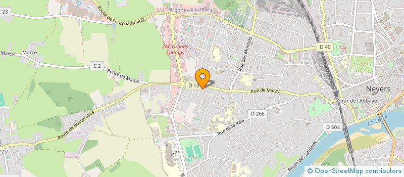 localisation de l'entreprise AGRO INTERMEDIATION GROUPE  NEVERS