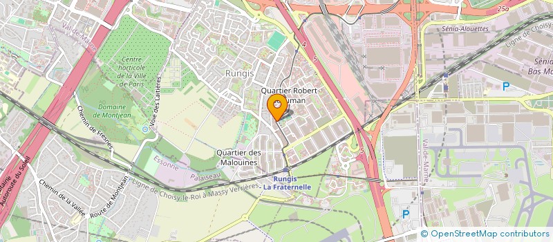 localisation de l'entreprise AGRO PRO  RUNGIS