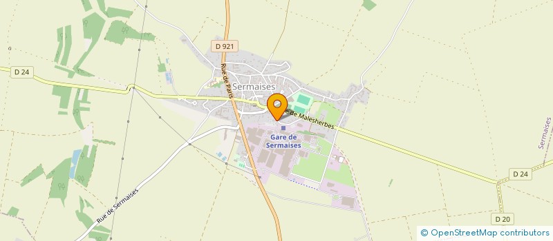 localisation de l'entreprise AGRO-SANIT à SERMAISES