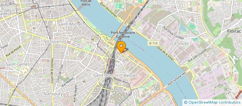 localisation de l'entreprise AGRO SUD CHALLENGERS à BORDEAUX