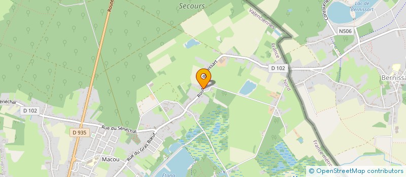 localisation de l'entreprise AGRO TEOC FRANCE  CONDE-SUR-L'ESCAUT