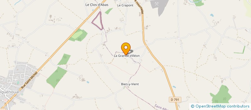 localisation de l'entreprise AGRO TERROIRS à LAMBALLE-ARMOR