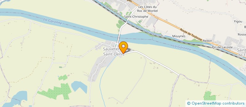 localisation de l'entreprise AGRO THERMIES  SAUVETERRE-SAINT-DENIS