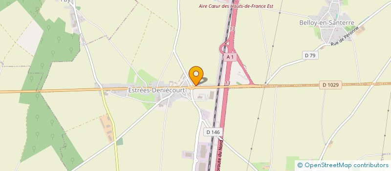 localisation de l'entreprise AGRO TRANSFERT RESSOURCES ET TERRITOIRES à ESTREES-MONS