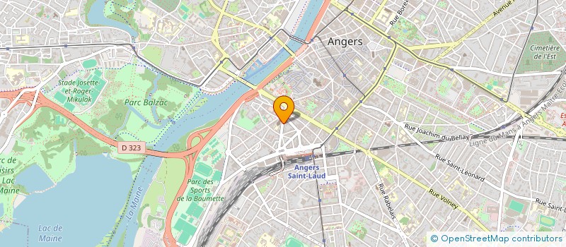 localisation de l'entreprise AGRO4L à ANGERS