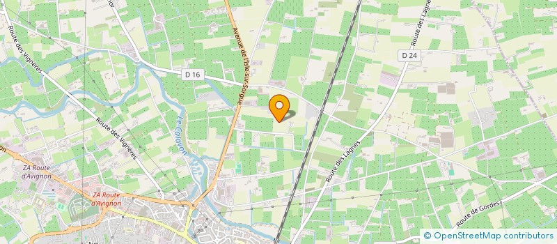 localisation de l'entreprise AGROBOTIC INDUSTRIE  CAVAILLON