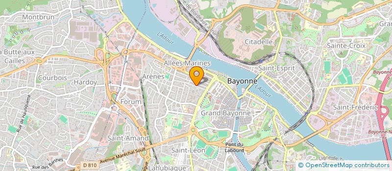 localisation de l'entreprise AGROCERES N.V à BAYONNE