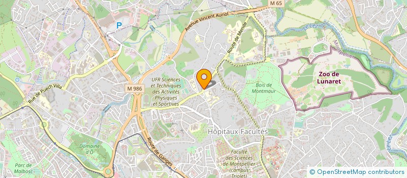 localisation de l'entreprise AGRODEV CONSULTING à MONTPELLIER