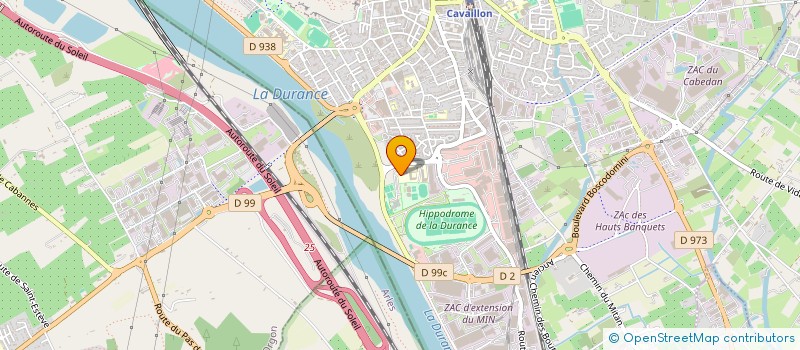 localisation de l'entreprise AGROFORESTERIES PROVENCE ALPES MEDITERRANEE (APAM)  CAVAILLON