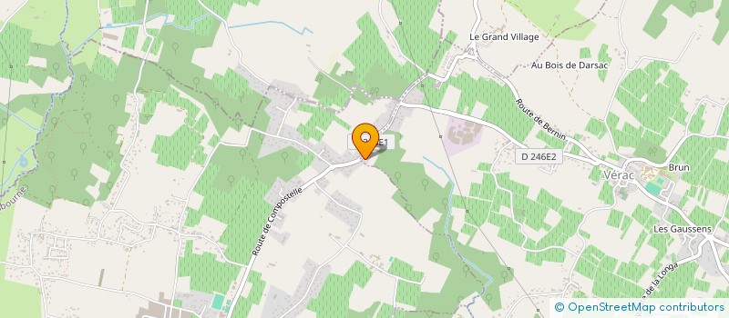 localisation de l'entreprise AGROFROID  VERAC