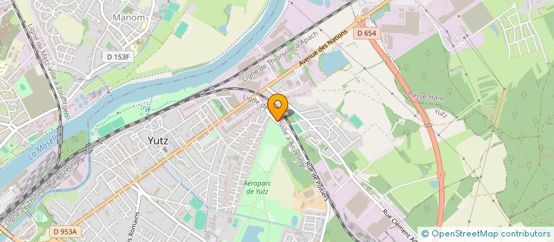 localisation de l'entreprise AGROGAZ SERVICE  YUTZ