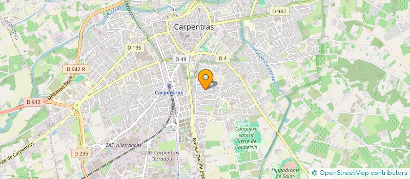 localisation de l'entreprise AGROIMA  CARPENTRAS