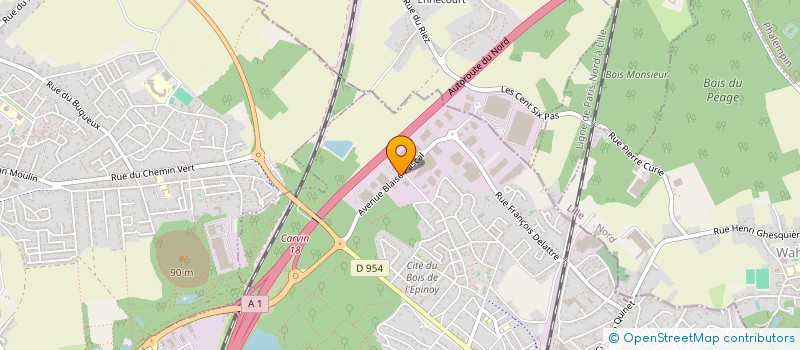 localisation de l'entreprise AGROLABO à LIBERCOURT