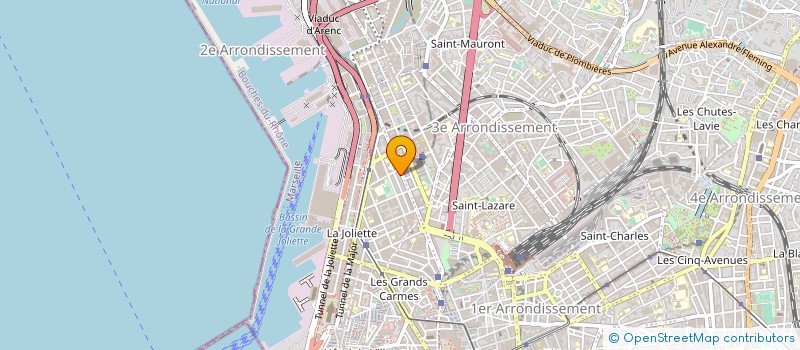 localisation de l'entreprise AGROLAND à MARSEILLE