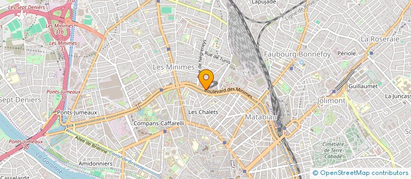 localisation de l'entreprise AGROMAAS  TOULOUSE