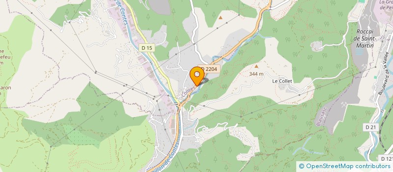 localisation de l'entreprise AGROMECANIC à CONTES