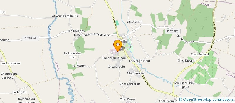 localisation de l'entreprise AGRONATURE  LEOVILLE