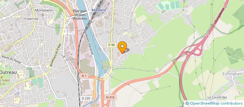 localisation de l'entreprise AGROPALE  SAINT-MARTIN-BOULOGNE