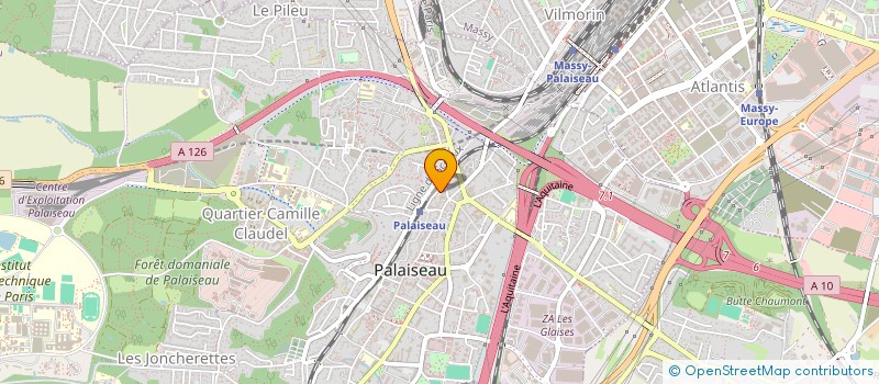 localisation de l'entreprise AGROPARISTECH INNOVATION  PALAISEAU