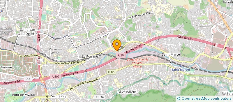 localisation de l'entreprise AGROPESAGE à MARSEILLE