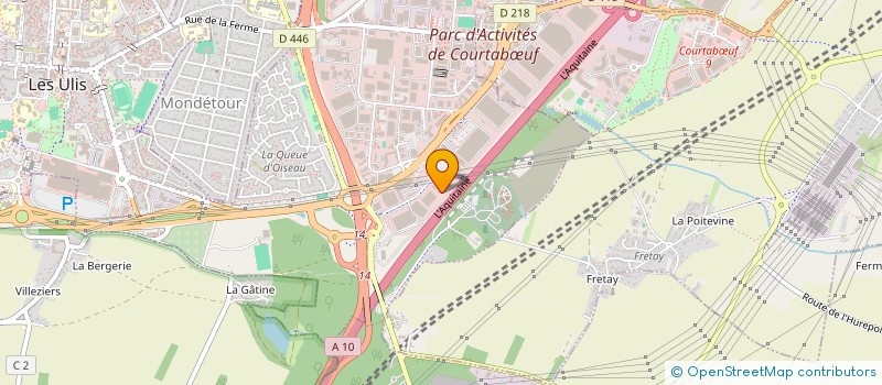 localisation de l'entreprise AGROPO à LES ULIS