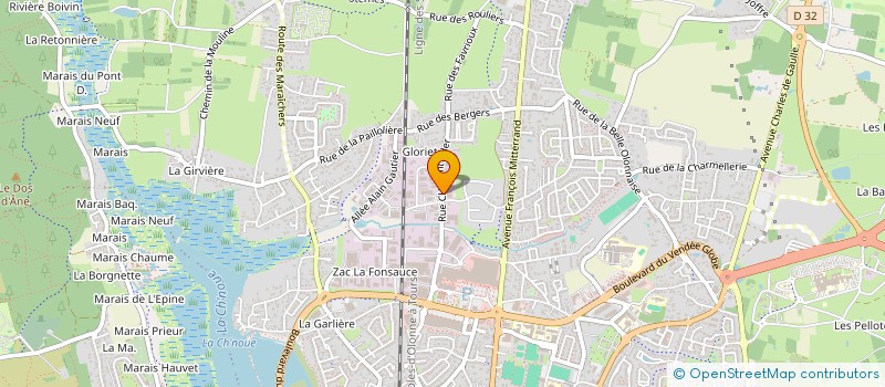 localisation de l'entreprise AGROPOLE 85 à LES SABLES D'OLONNE