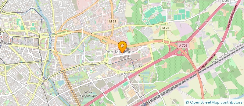 localisation de l'entreprise AGROPOLIS MTR TRIAL à MONTPELLIER