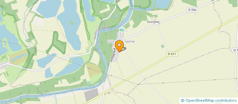 localisation de l'entreprise AGROSELECT à VILLENAUXE-LA-PETITE