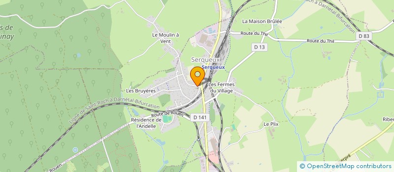 localisation de l'entreprise AGROSTA OVERSEAS à SERQUEUX