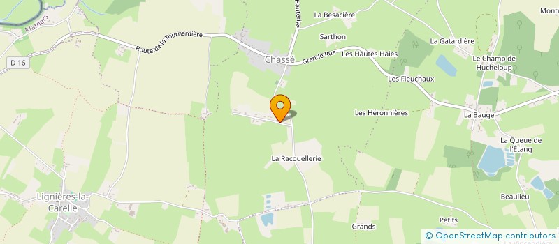 localisation de l'entreprise AGROSTIDE ENVIRONNEMENT  VILLENEUVE-EN-PERSEIGNE