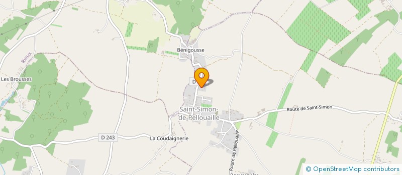 localisation de l'entreprise AGROTRADE à CRAVANS