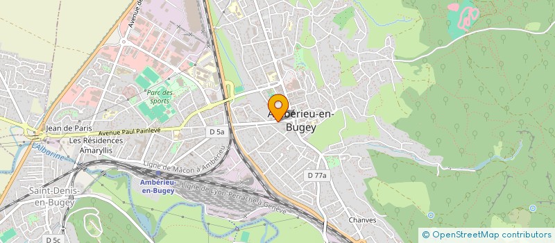 localisation de l'entreprise AGROTRANSITIONS à AMBERIEU-EN-BUGEY