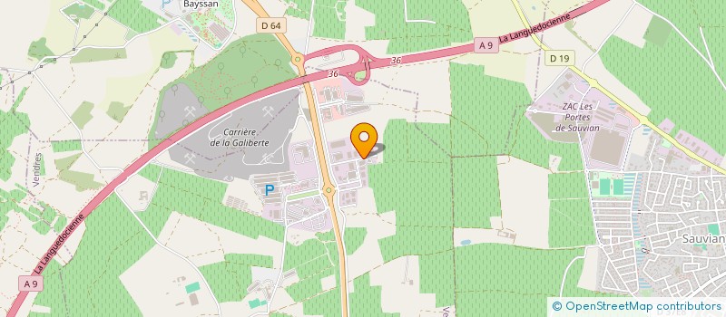 localisation de l'entreprise AGROVIN FRANCE à VENDRES