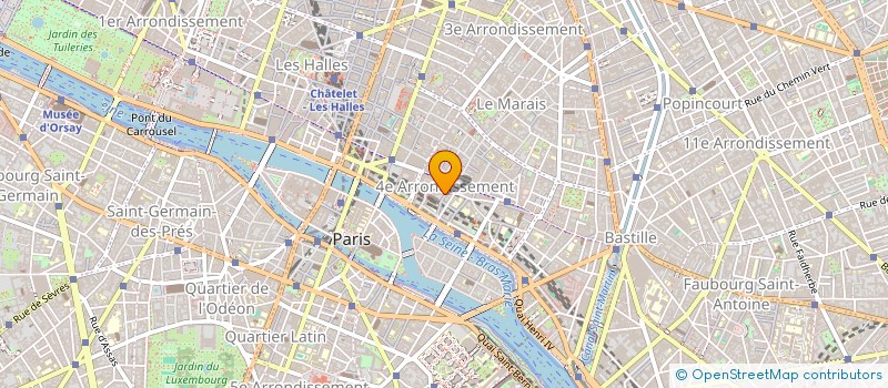 localisation de l'entreprise AGRUMES 2002 à PARIS