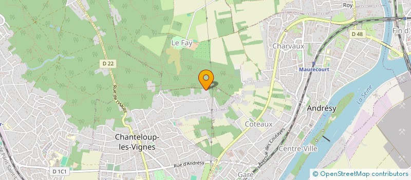 localisation de l'entreprise AGRV  ANDRESY