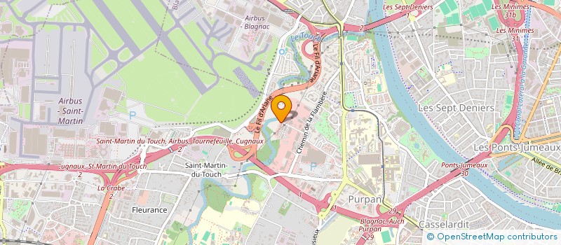 localisation de l'entreprise AGS à TOULOUSE
