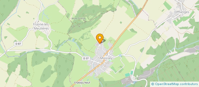 localisation de l'entreprise AGS  MOISSEY