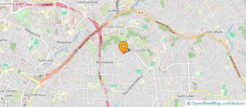 localisation de l'entreprise AGS à MARSEILLE