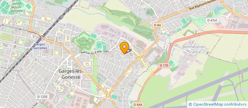 localisation de l'entreprise AGS à GARGES-LES-GONESSE