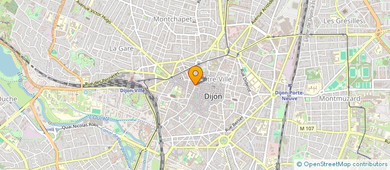 localisation de l'entreprise AGS  DIJON