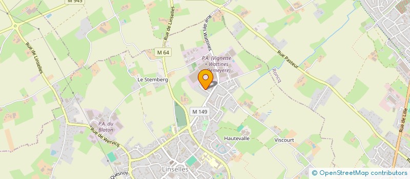 localisation de l'entreprise AGS  LINSELLES