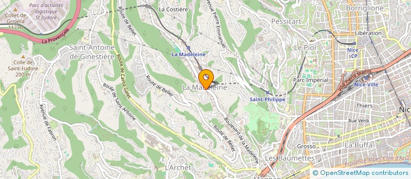 localisation de l'entreprise AGS - AMOR GOLD SERVICES à NICE