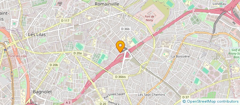 localisation de l'entreprise AGS BATI RENOV à ROMAINVILLE