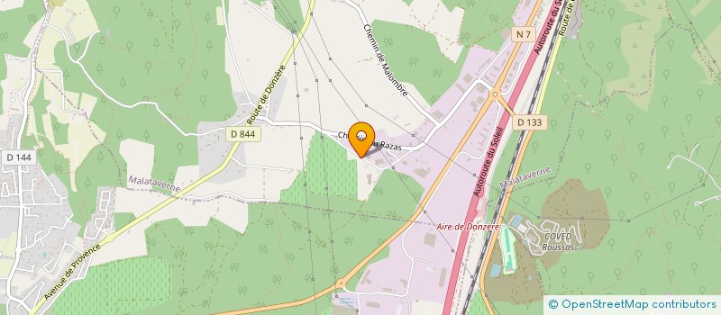 localisation de l'entreprise AGS CLIMATISATION  MALATAVERNE