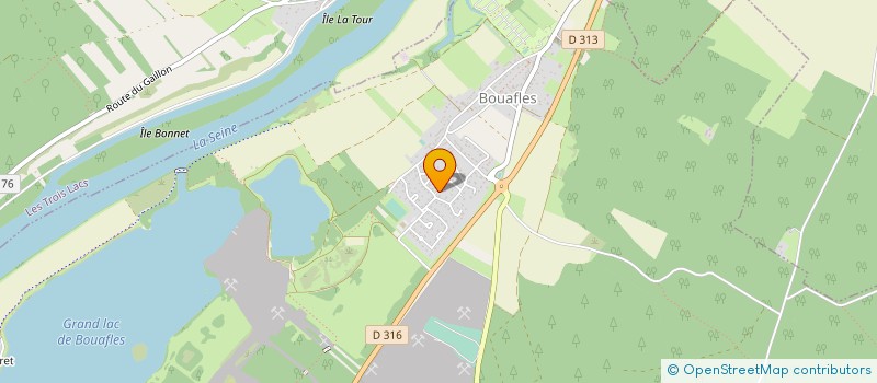 localisation de l'entreprise AGS & CO à LES TROIS LACS