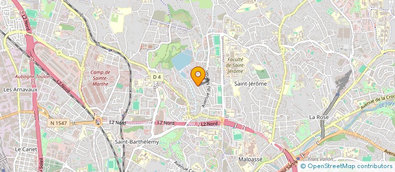 localisation de l'entreprise AGS CONSEIL à MARSEILLE