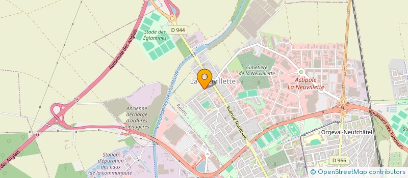 localisation de l'entreprise AGS CONSTRUCTION  REIMS