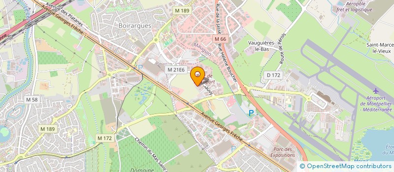 localisation de l'entreprise AGS EXPERTISE  PEROLS